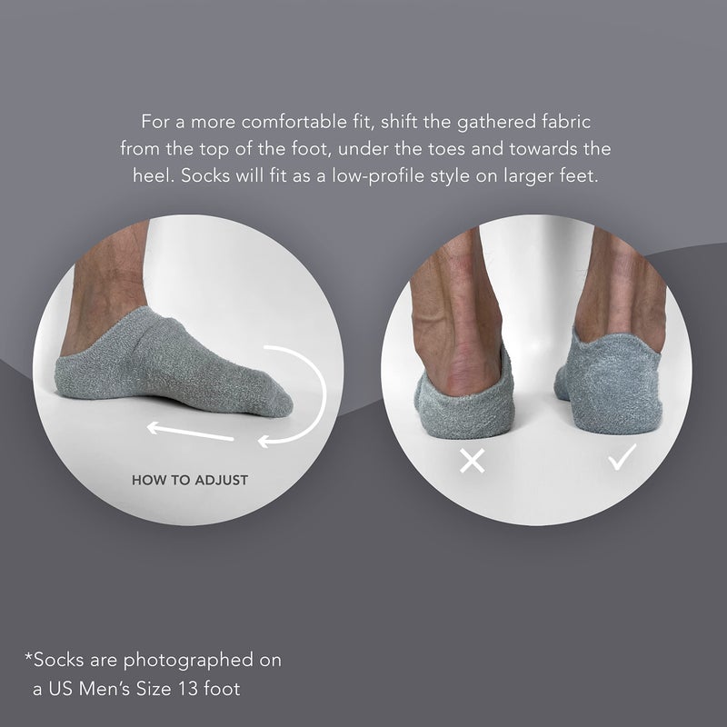 Barefoot Scientist Sleep On It Overnight Moisturizing Gel Socks  Nourish Your Feet (Teal) - Image 5